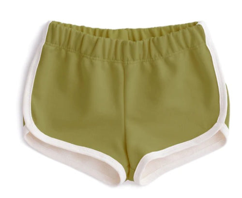 French Terry Shorts - Olive Green