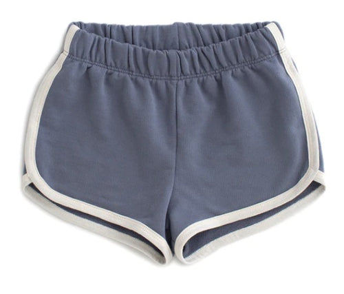 French Terry Shorts - Slate Blue