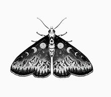 Load image into Gallery viewer, Metallic Temporary Tattoo Pairs - Mystic Moth