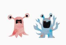 Load image into Gallery viewer, Glitter Temporary Tattoo Pairs - Monsters