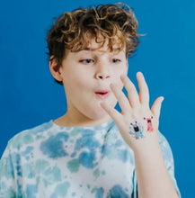 Load image into Gallery viewer, Glitter Temporary Tattoo Pairs - Monsters