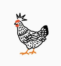 Load image into Gallery viewer, Temporary Tattoo Pairs - Chicken