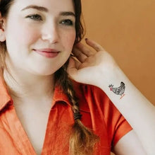 Load image into Gallery viewer, Temporary Tattoo Pairs - Chicken