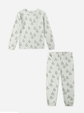 Load image into Gallery viewer, Organic Long Sleeve Pajama Set - Trees