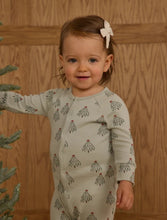 Load image into Gallery viewer, Organic Long John Pajamas - Trees