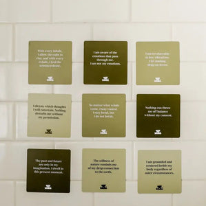 Shower Affirmations - Grounding