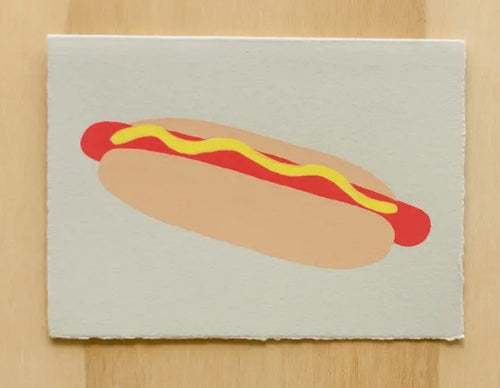 Hot Dog Card