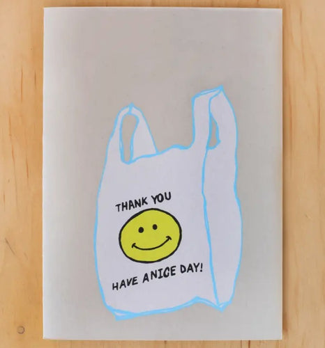 Thank You Bag Card