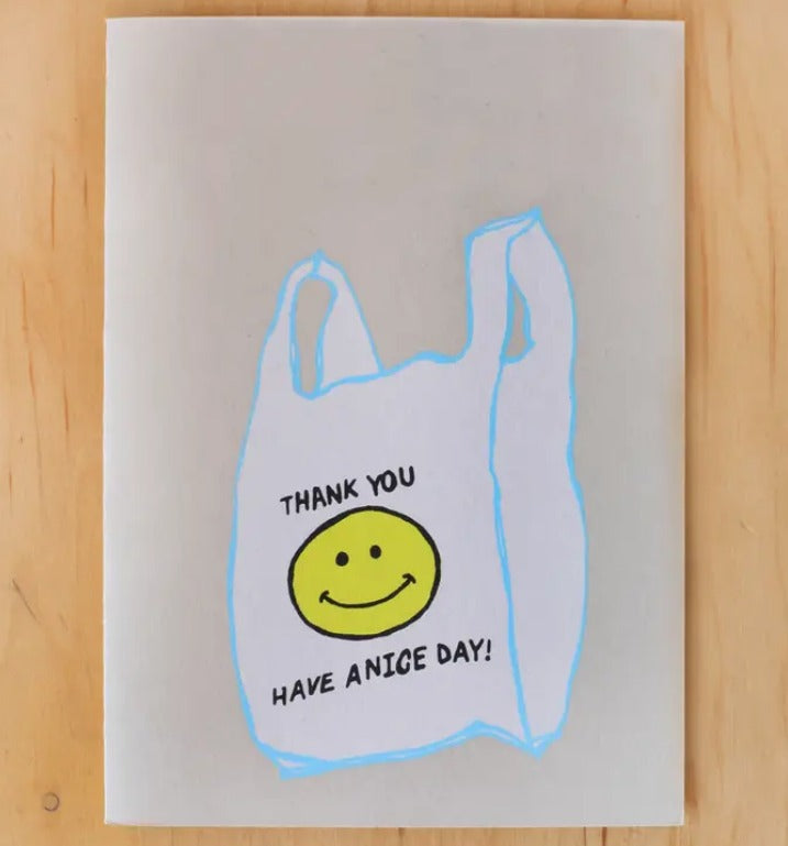 Thank You Bag Card