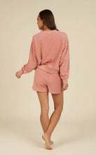 Load image into Gallery viewer, Boxy Pullover - Pink Check