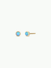 Load image into Gallery viewer, Simple Fire Opal Stud