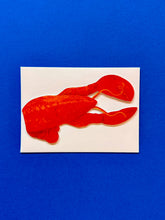 Load image into Gallery viewer, Lobster Die-Cut Greeting Card