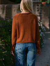 Load image into Gallery viewer, Fisherwoman Sweater - Burnt Orange