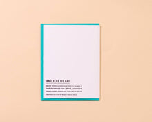 Load image into Gallery viewer, New Home, New Garden Card