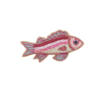 Load image into Gallery viewer, Shimmering Scales Brooch - Pink