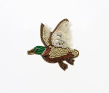 Load image into Gallery viewer, Duck Sequin Brooch