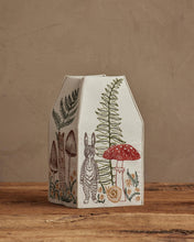 Load image into Gallery viewer, Mushrooms and Ferns Tissue Box Cover
