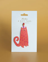 Load image into Gallery viewer, Die-Cut Gift Tags | Party Cat