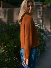 Load image into Gallery viewer, Fisherwoman Sweater - Burnt Orange