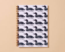 Load image into Gallery viewer, Loon Spiral Notebook