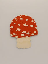 Load image into Gallery viewer, Red Capped Mushroom Die-Cut Greeting Card
