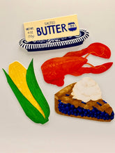 Load image into Gallery viewer, Lobster Die-Cut Greeting Card