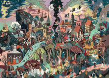 Load image into Gallery viewer, The World of Witches: A Cultural History of Witchcraft in a 1000-piece Jigsaw Puzzle