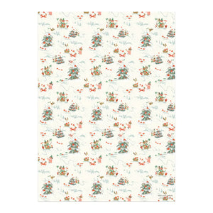 Holiday Critters Gift Wrap