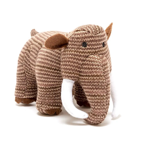 Knitted Woolly Mammoth Rattle