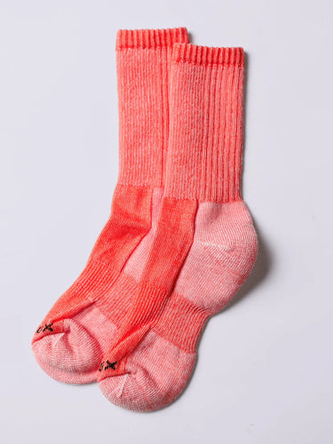 Merino Hiking Socks - Red Marl
