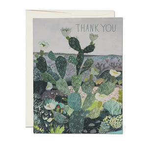 Desert Landscape Thank You Card