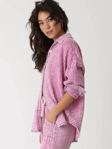 Joyce Gauze Shirt - Paradise Pink