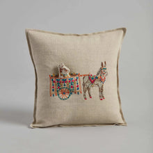 Load image into Gallery viewer, Donkey Cart Pocket Pillow