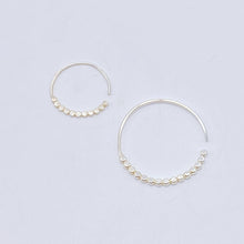 Load image into Gallery viewer, Simone Hoop - Silver