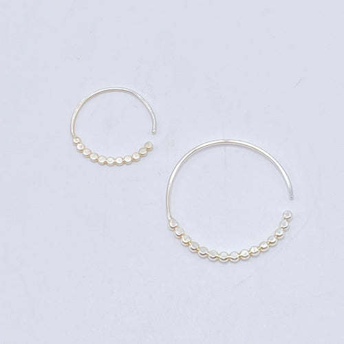Simone Hoop - Silver