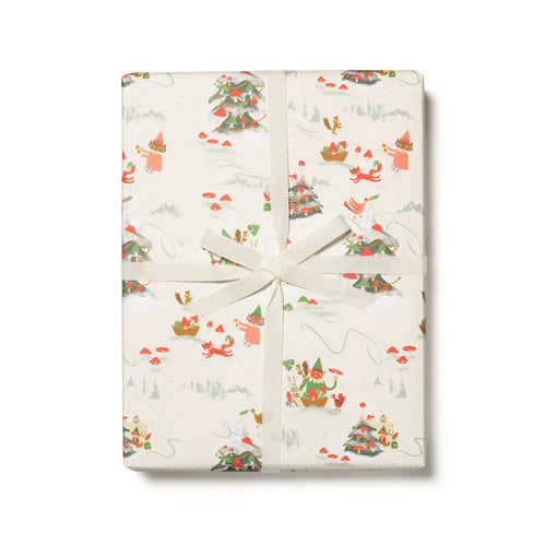 Holiday Critters Gift Wrap