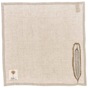 Hawk Feather Dinner Napkin