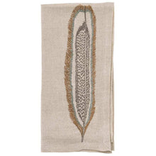 Load image into Gallery viewer, Hawk Feather Dinner Napkin
