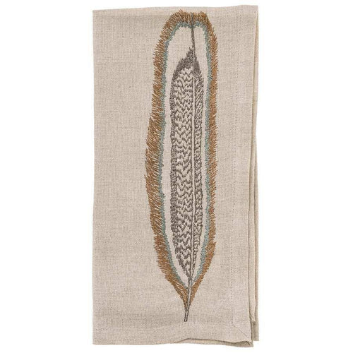 Hawk Feather Dinner Napkin