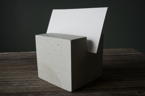 Square Business Card - Natural