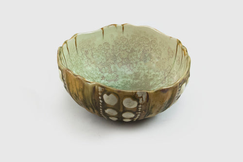 Small Urchin Bowl - Mint & Tortoise