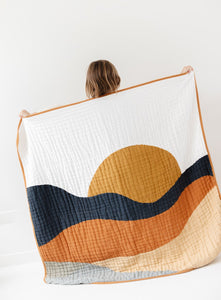 Reversible Quilt - Sunset