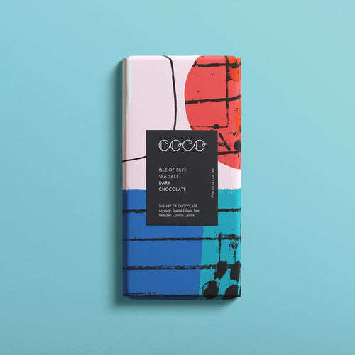 Isle Of Skye Sea Salt Dark Chocolate Bar