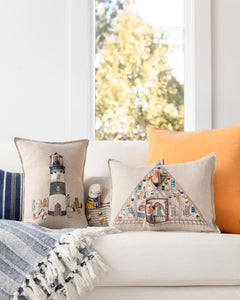 Fox Beach Shack Pocket Pillow