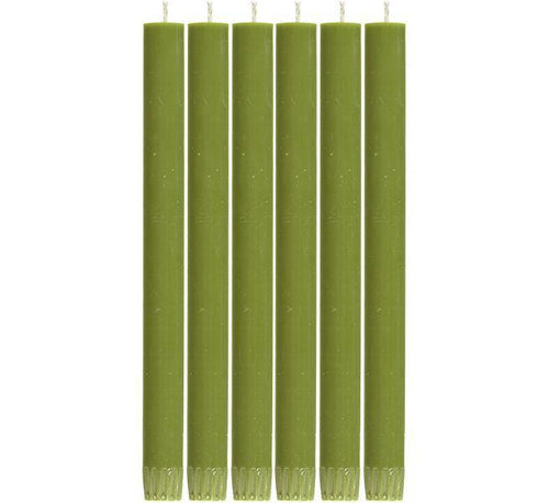 Candle Sticks - Olive Green
