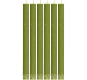 Candle Sticks - Olive Green