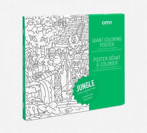 Giant Coloring Poster - Jungle