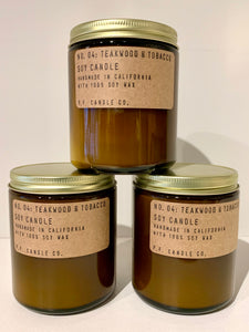 Teakwood & Tobacco Candle