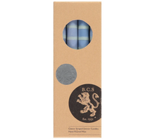 Load image into Gallery viewer, Striped Candle Sticks - Opaline Pompadour &amp; Rust