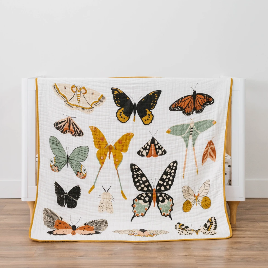 Reversible Quilt - Butterfly Collector